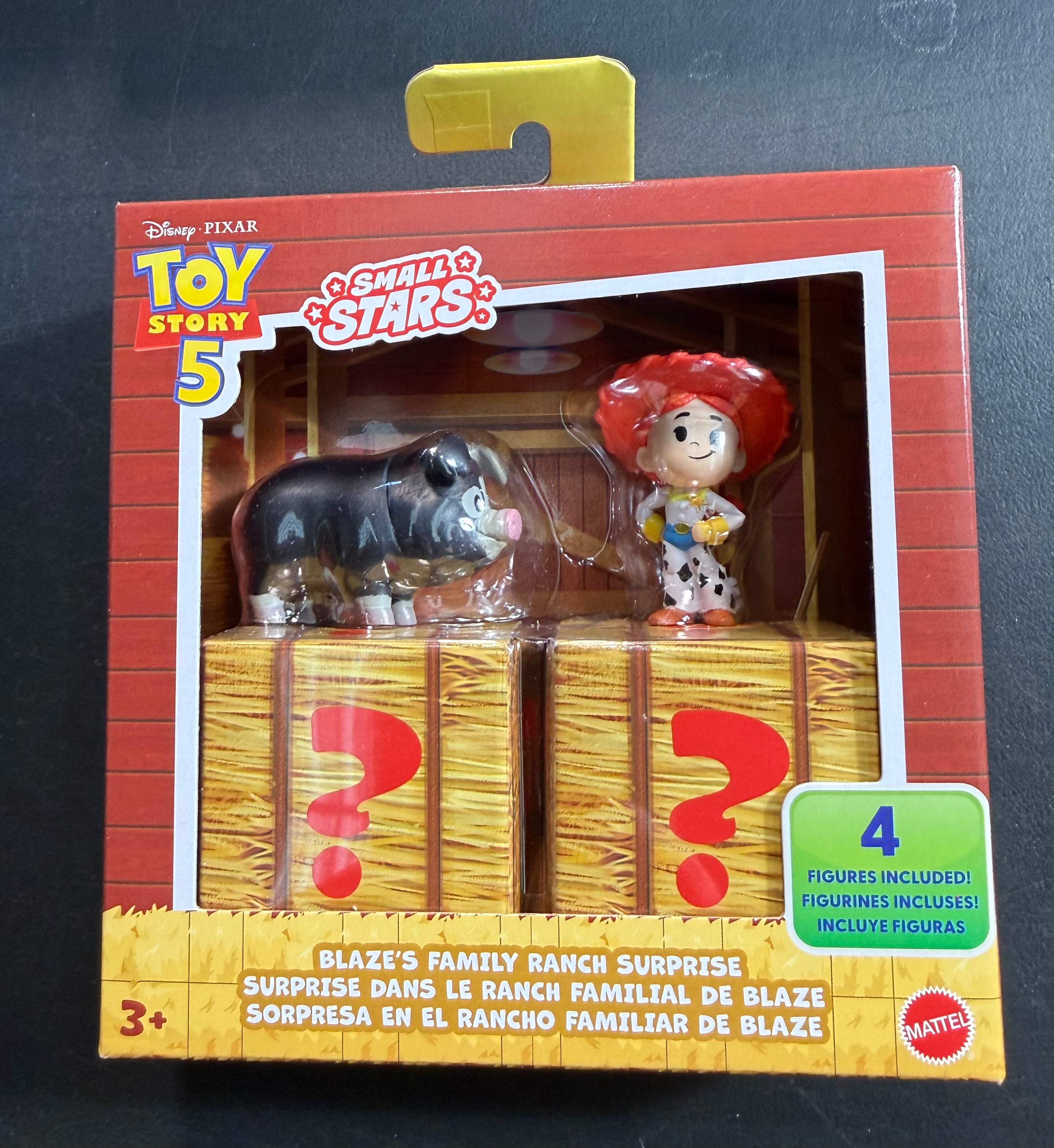 Toy Story 5 Movie Mystery 4-figure Blaze Family Ranch Blind Box
