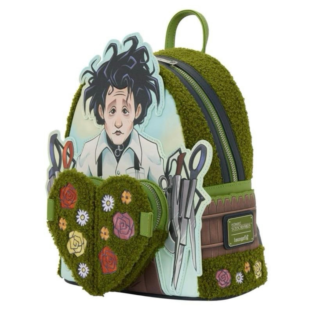 Loungefly Edward Scissorhands Sherpa Mini Backpack