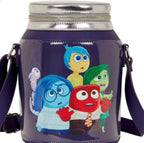 Loungefly Inside Out 2 Unique Jar Bag with Character Design and Adjustable Strap