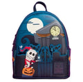 Loungefly Nightmare Before Christmas Santa Jack Graveyard Backpack