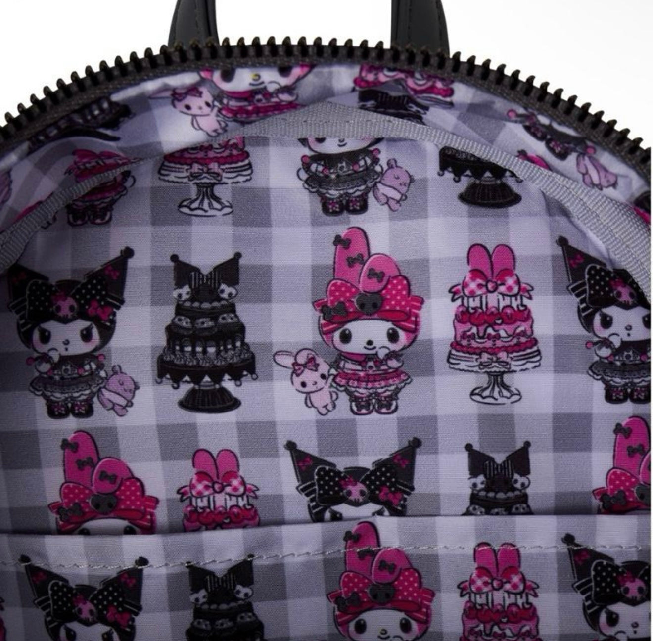Loungefly My Melody & Kuromi Cake Mini Backpack Bag