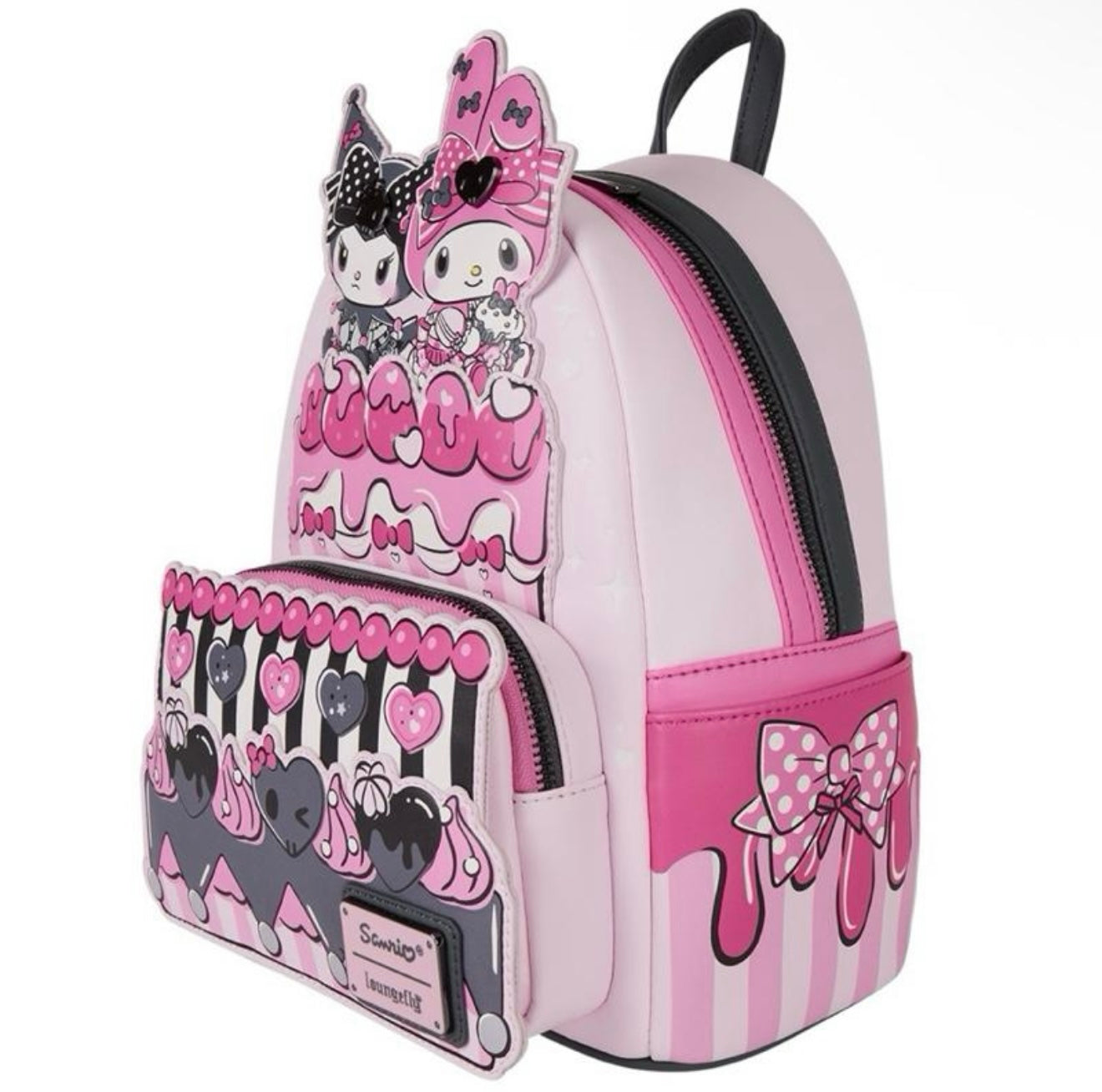 Loungefly My Melody & Kuromi Cake Mini Backpack Bag