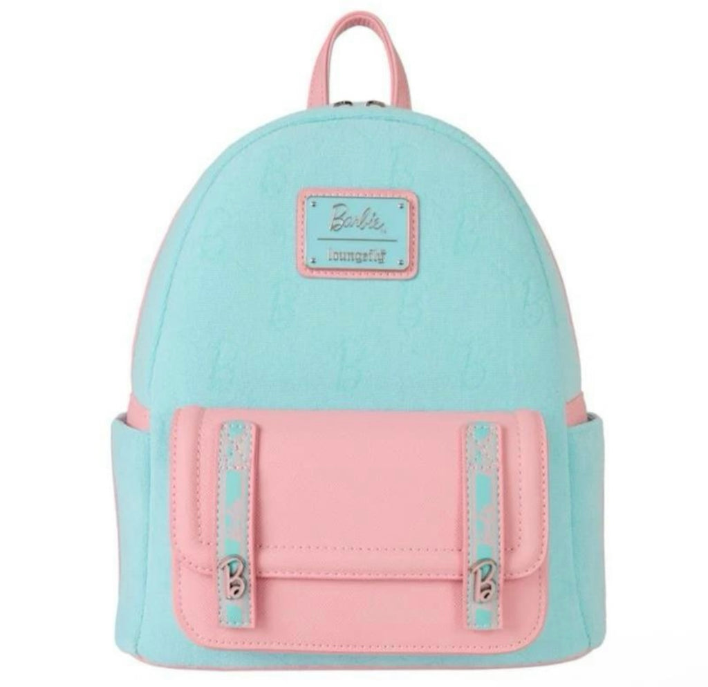 Loungefly Classic Barbie Terry Cloth Mini Backpack Bag