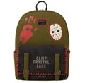Camp Crystal Lake Friday The 13th Loungefly Full-Size Backpack