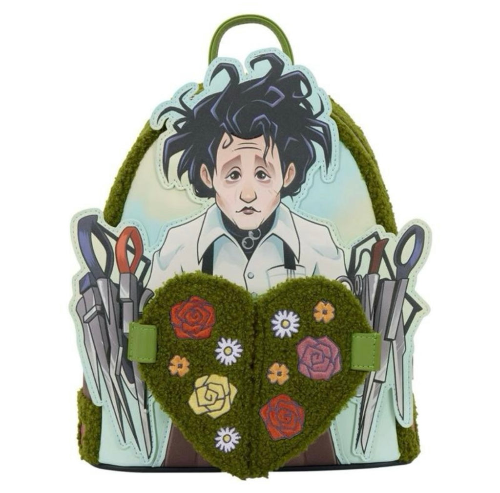 Loungefly Edward Scissorhands Sherpa Mini Backpack