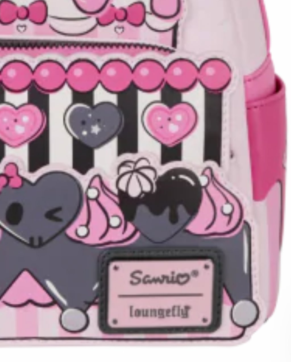 Loungefly My Melody & Kuromi Cake Mini Backpack Bag