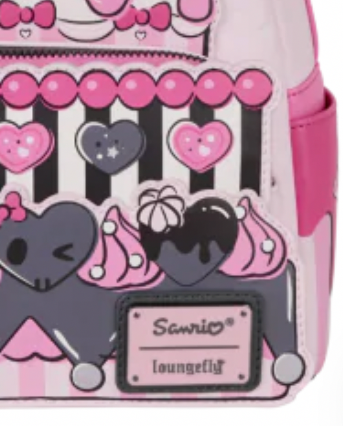 Loungefly My Melody & Kuromi Cake Mini Backpack Bag