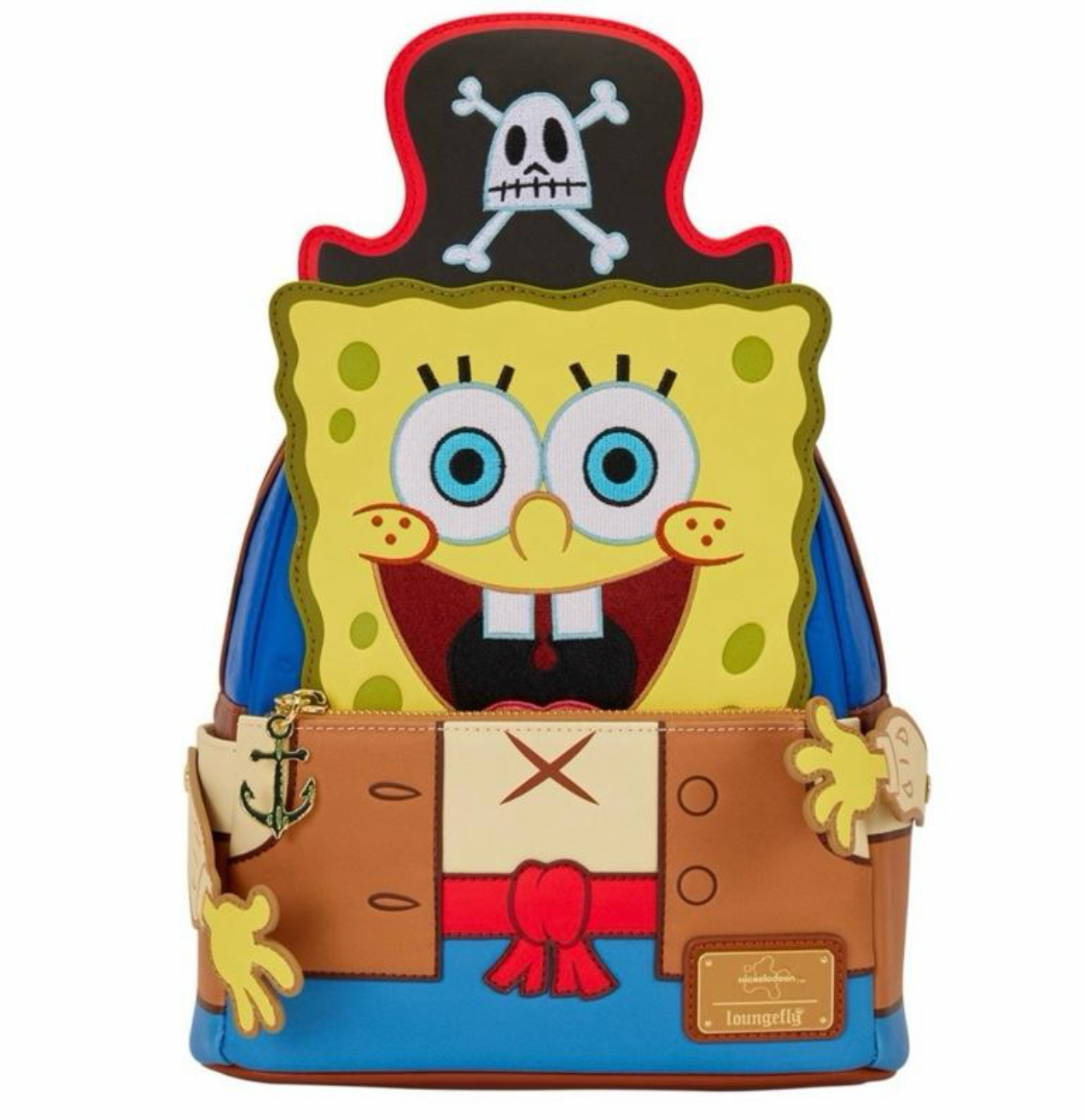 SpongeBob SquarePants Pirate Loungefly Mini Backpack