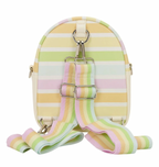 Disney Mickey and Friends Rainbow Stripes Crossbody Loungefly