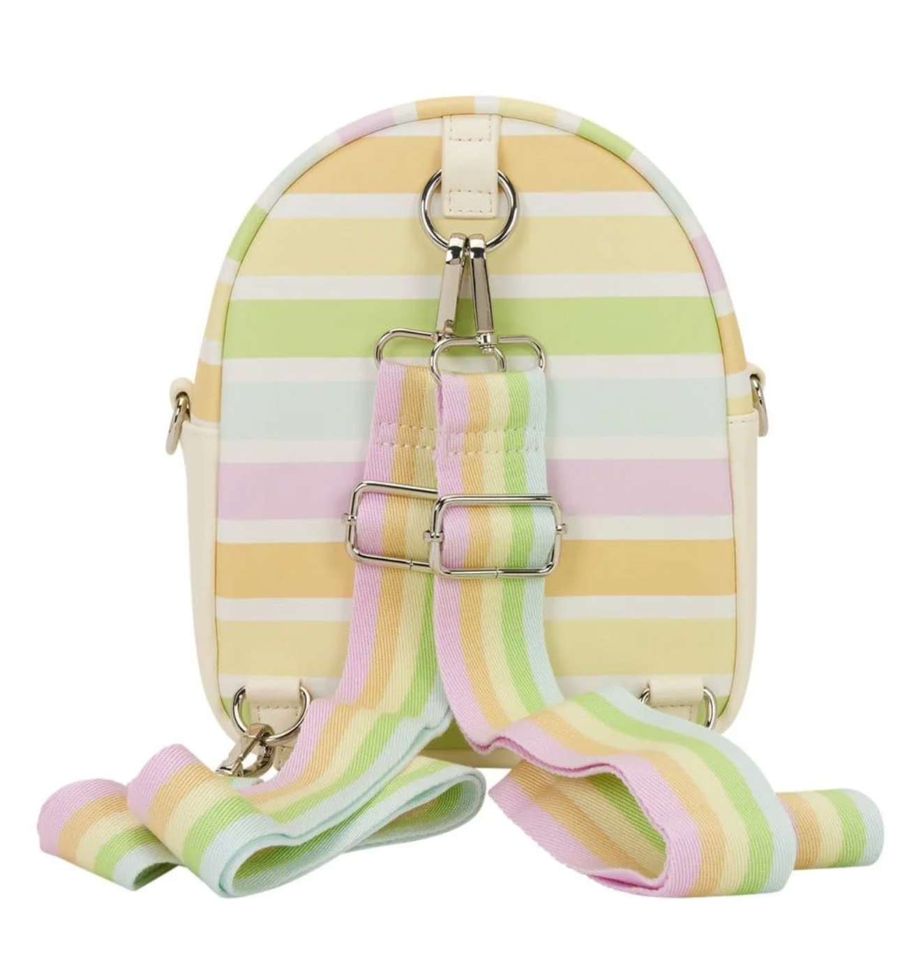 Disney Mickey and Friends Rainbow Stripes Crossbody Loungefly