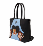 Loungefly Chip 'n' Dale Two Chips & a Miss Tote Bag with Coin Bag