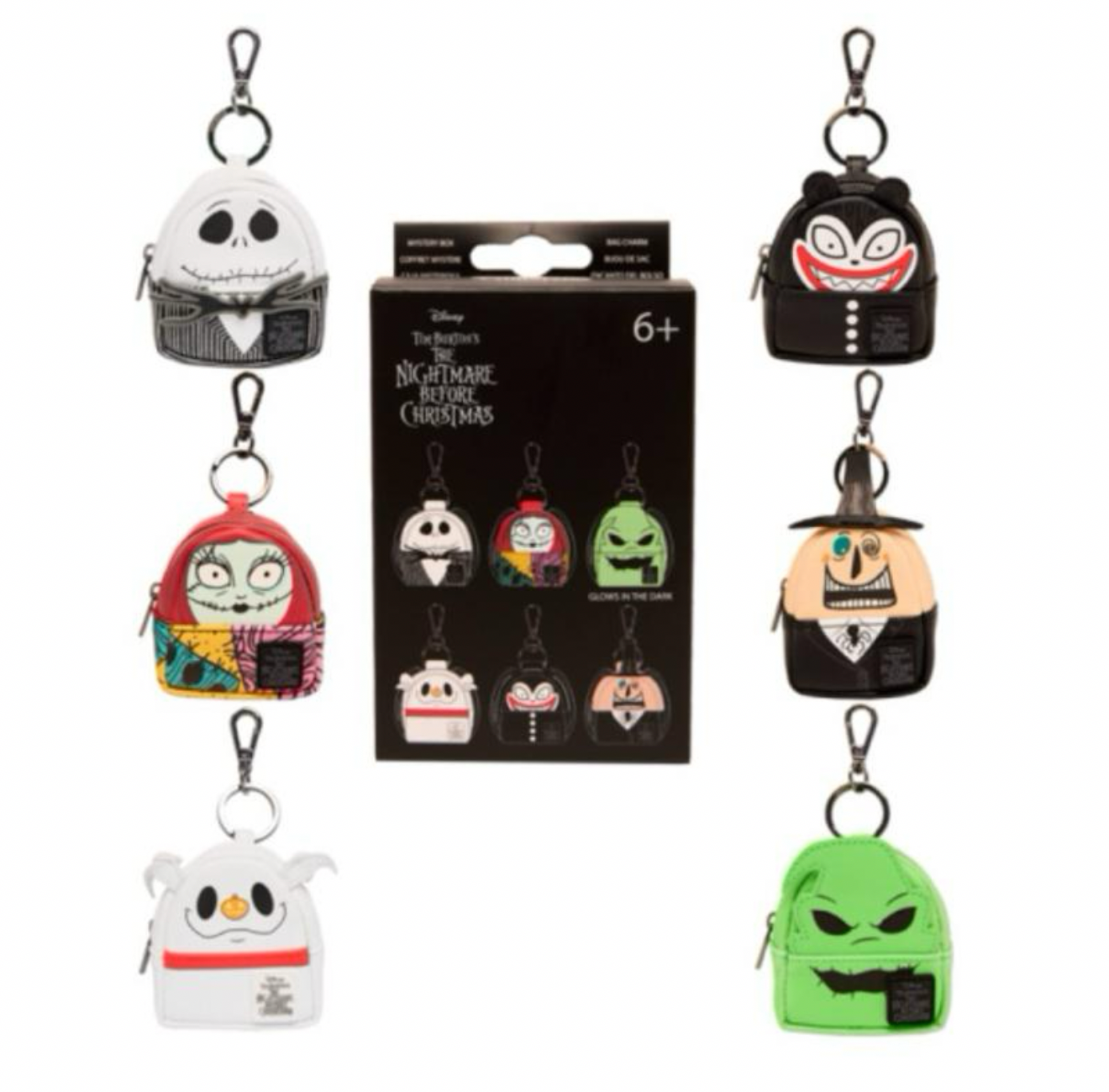 Loungefly - The Nightmare Before Christmas Bag Charms
