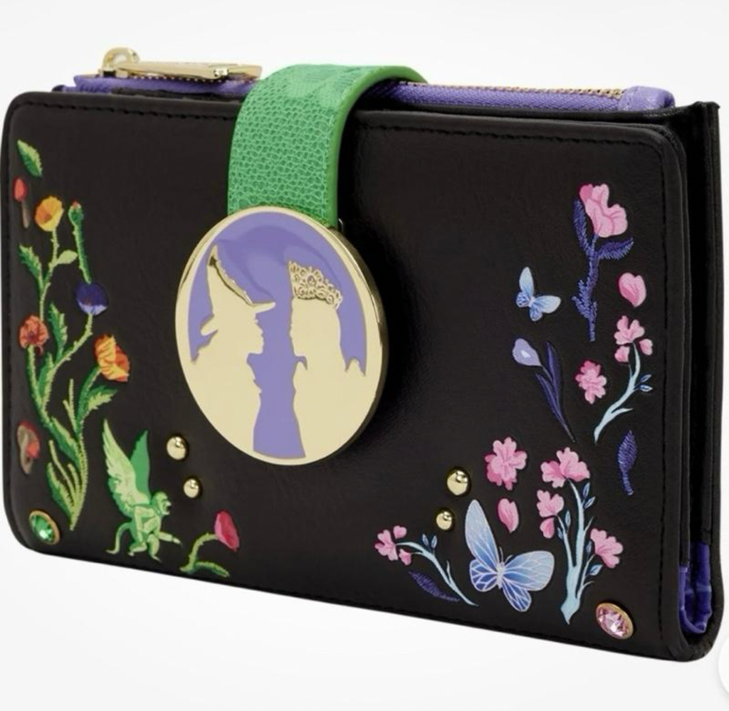 Wicked Loungefly Floral Purse Wallet
