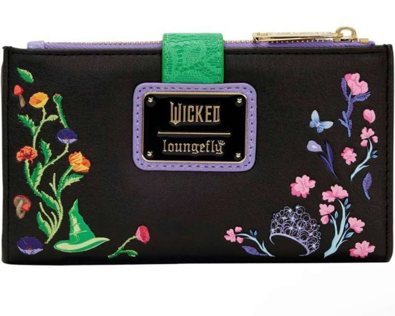 Wicked Loungefly Floral Purse Wallet