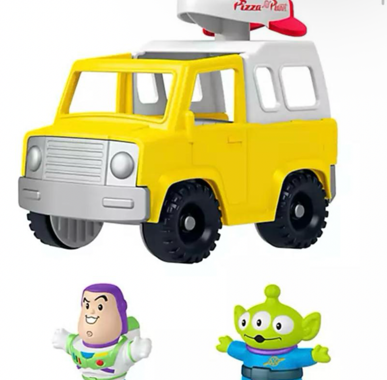 Fisher-Price Little People Toy Story Pizza Planet Truck & Buzz Lightyear Toy Figures