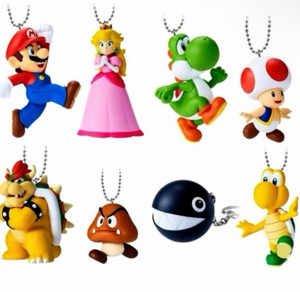 Super Mario Mascot Charm Collection Figures Blind Box