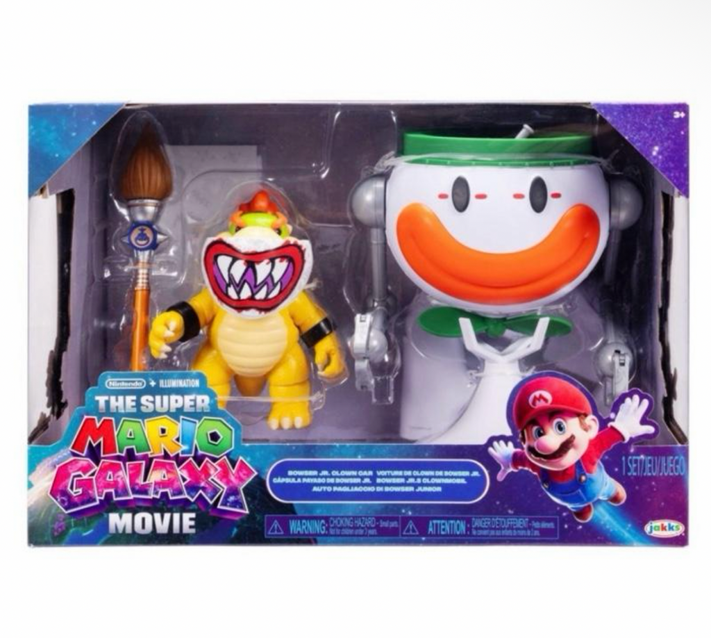 Super Mario Galaxy Movie Bowser Jr with Clown Car
