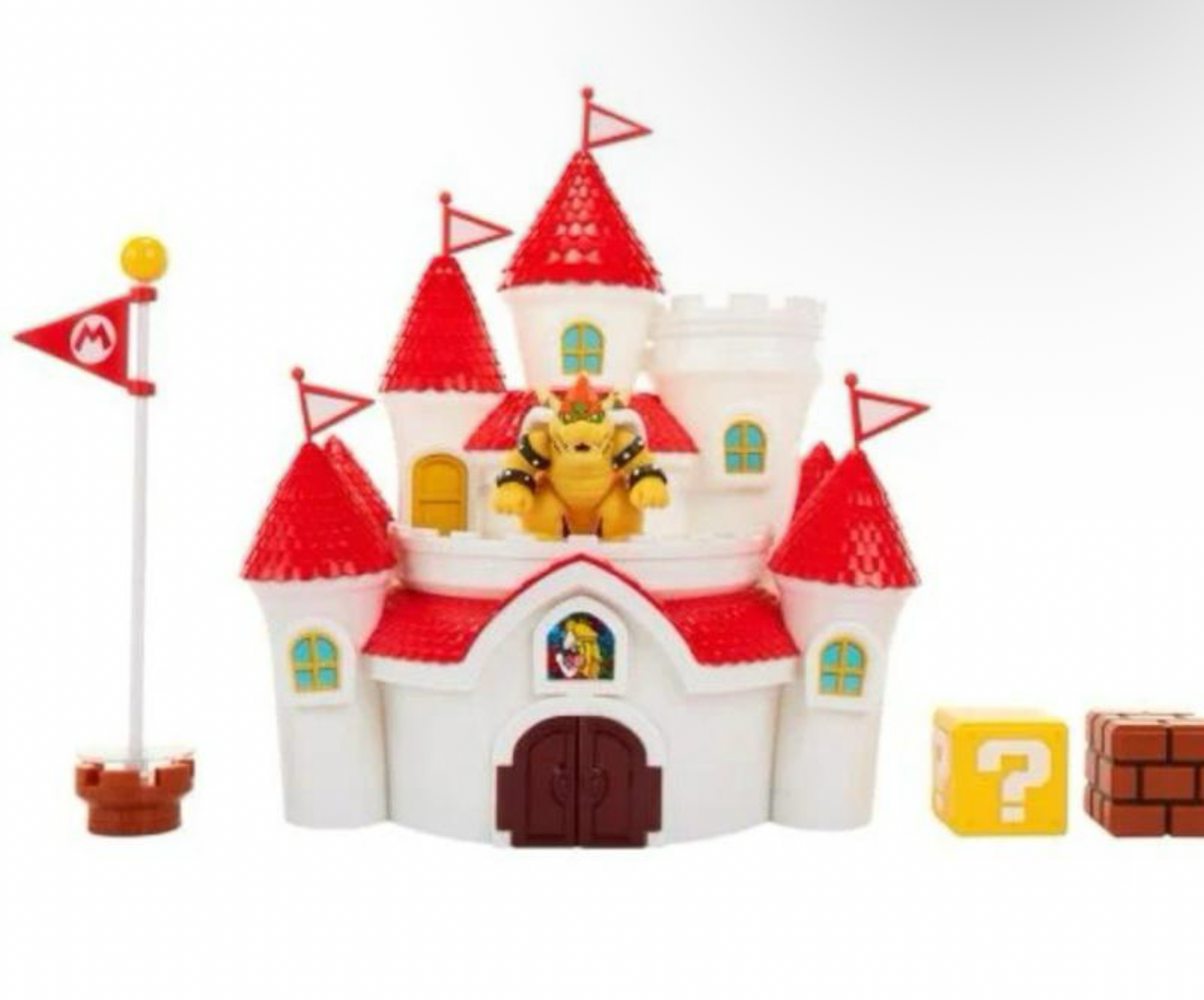 Super Mario Deluxe Mushroom Kingdom Castle Playset