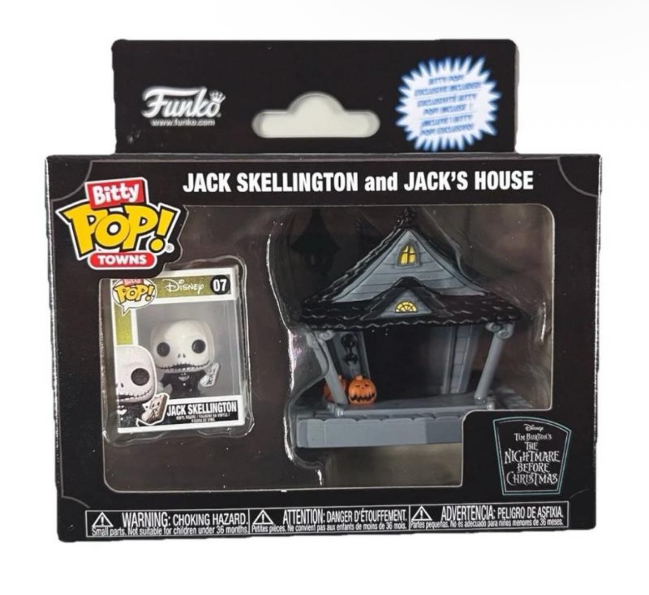 Funko Bitty Pop! Towns Jack Skellington & Jacks House Funko