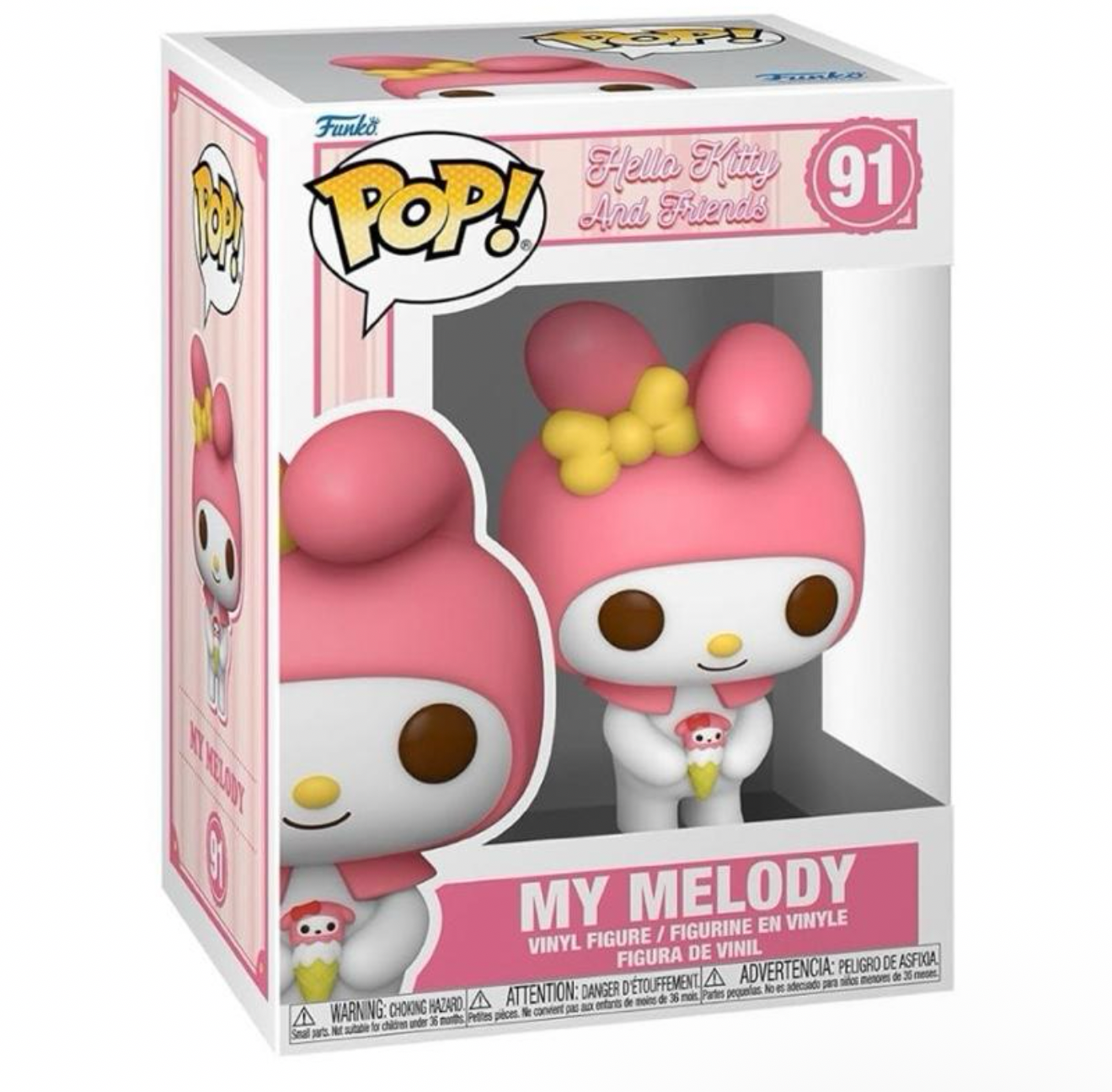 Funko Pop! Sanrio: HK - My Melody - Hello Kitty - Collectable Vinyl Figure