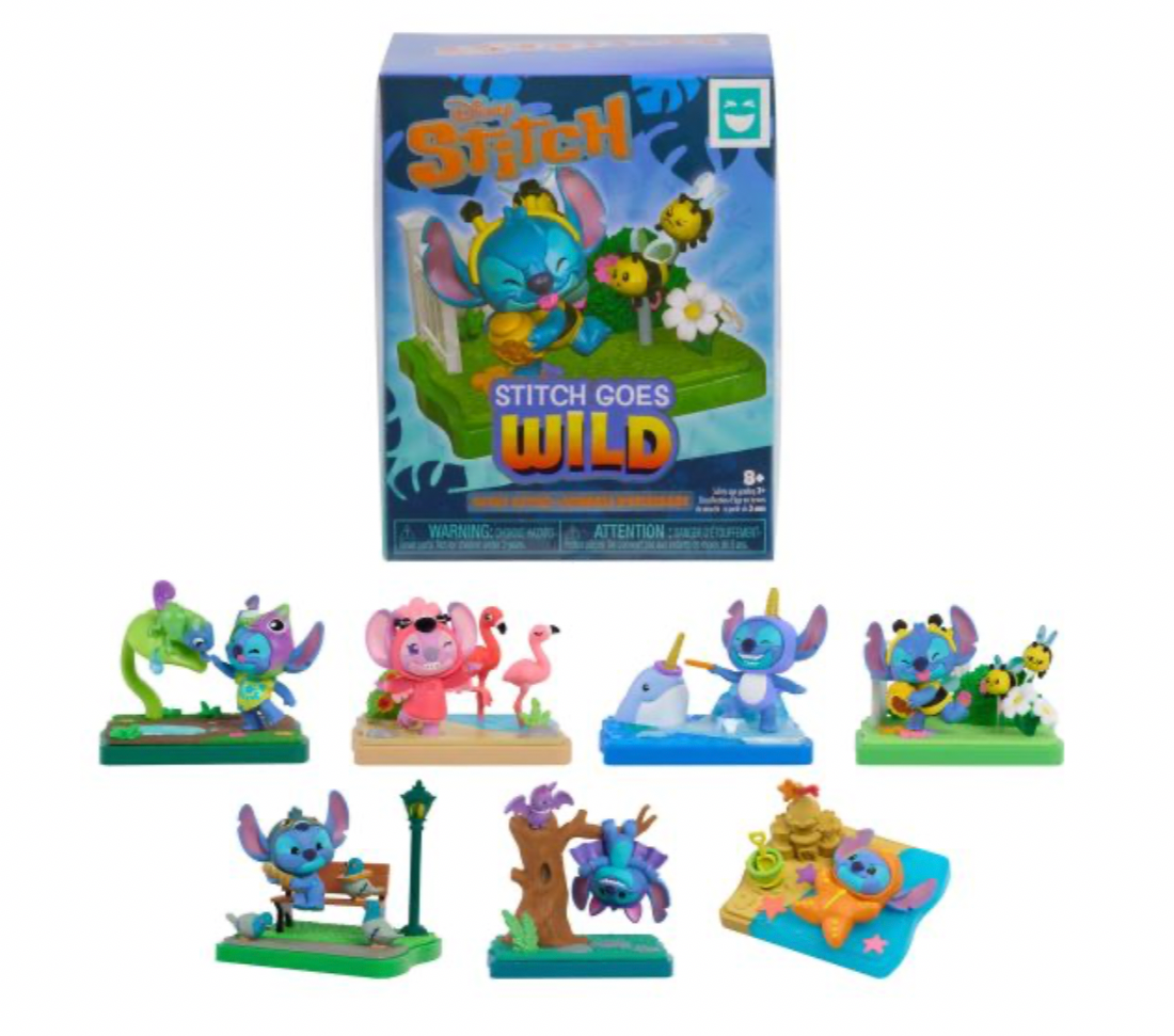 Happy Haul Disney Stitch Goes Wild Scene Setters Blind Box