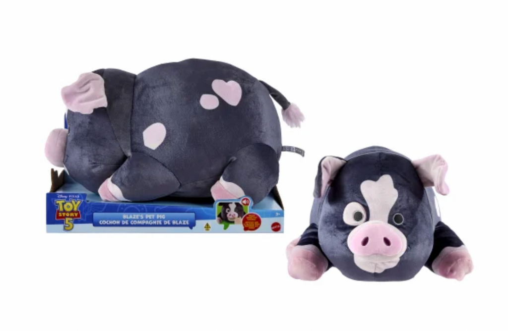 Pixar Toy Story 5 Blaze's Pet Pig Feature Plush Sounds