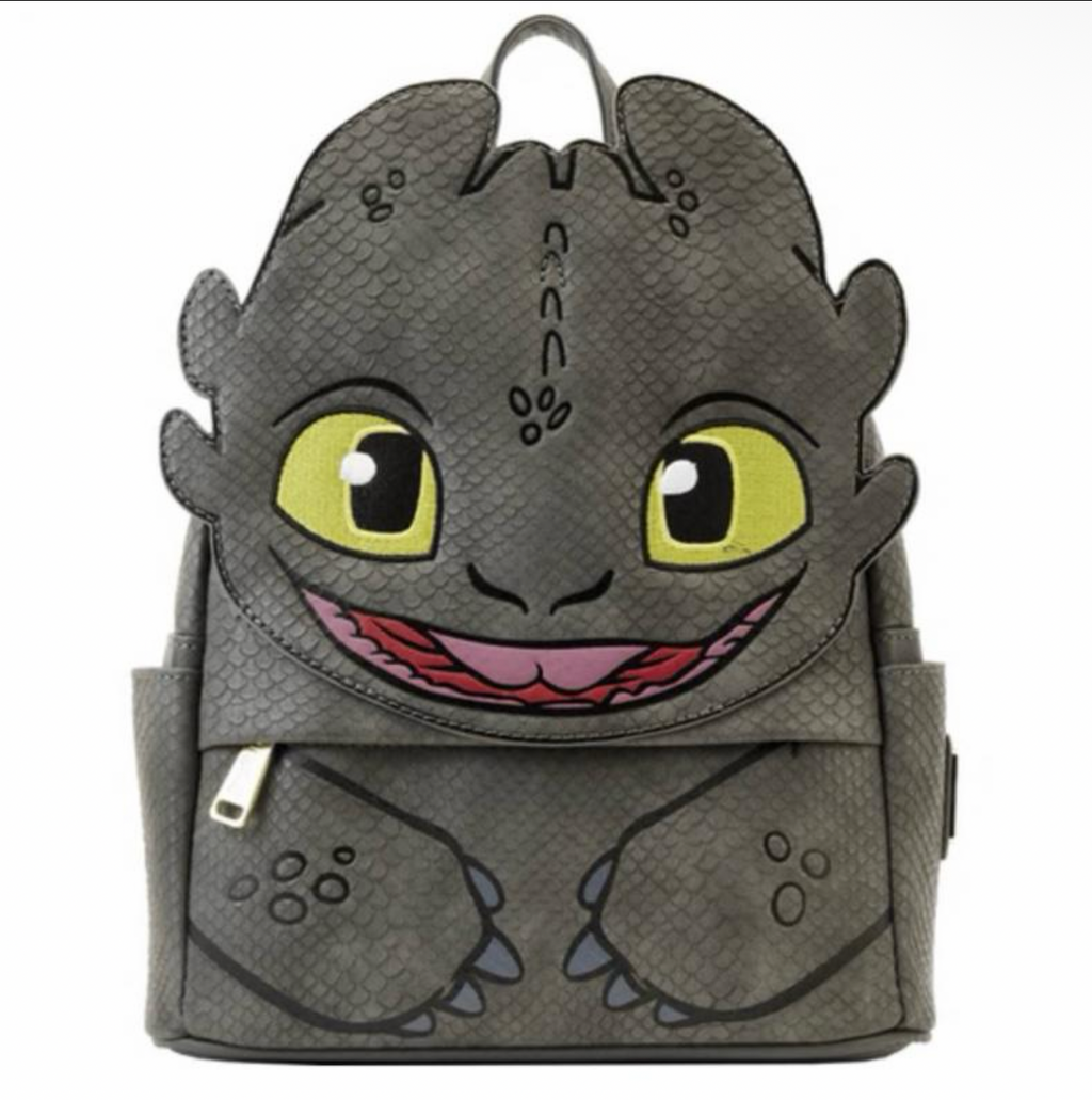 Dreamworks by Loungefly Backpack How To Train Your Dragon Toothless Cosplay