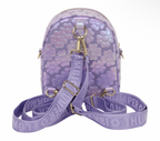 Loungefly - Bambi Iridescent Convertible Mini Backpack & Crossbody Bag