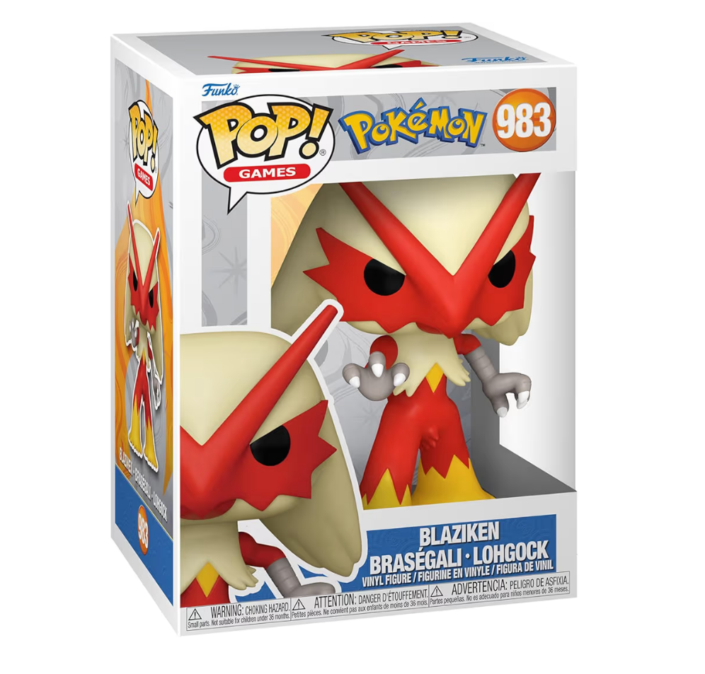 Funko POP! Games: Pokemon - Blaziken - Collectable Vinyl Figure
