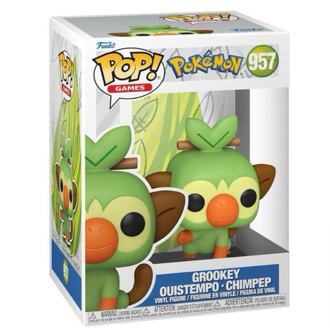 Pokemon Funko Pop Grookey #957