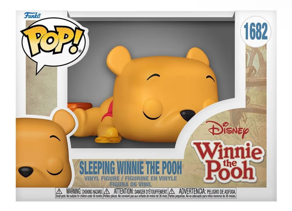 Winnie the pooh sleeping winnie funko pop #1682