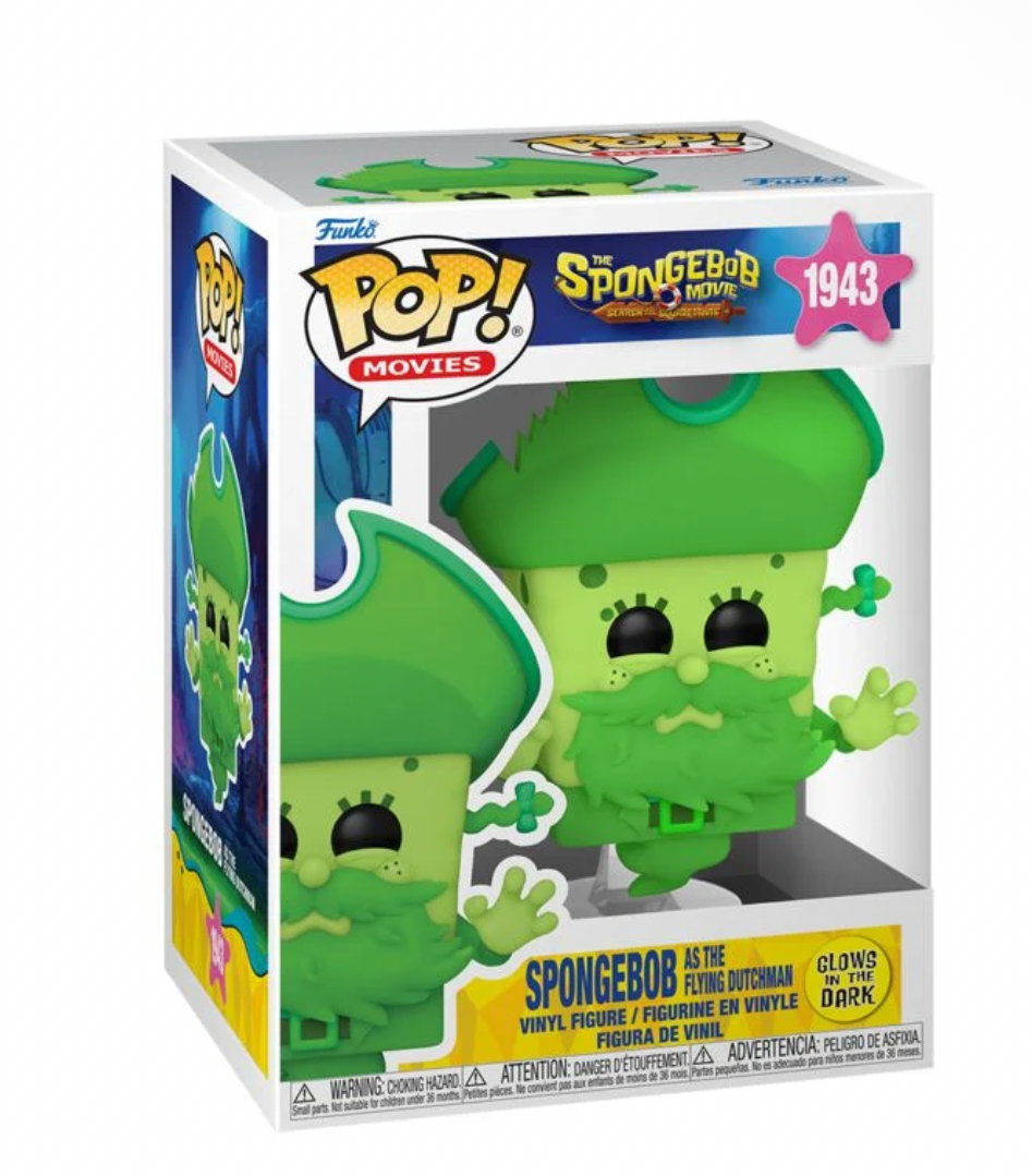 The SpongeBob Movie - Spongebob as the Flying Dutchman (Glow-in-the-dark)