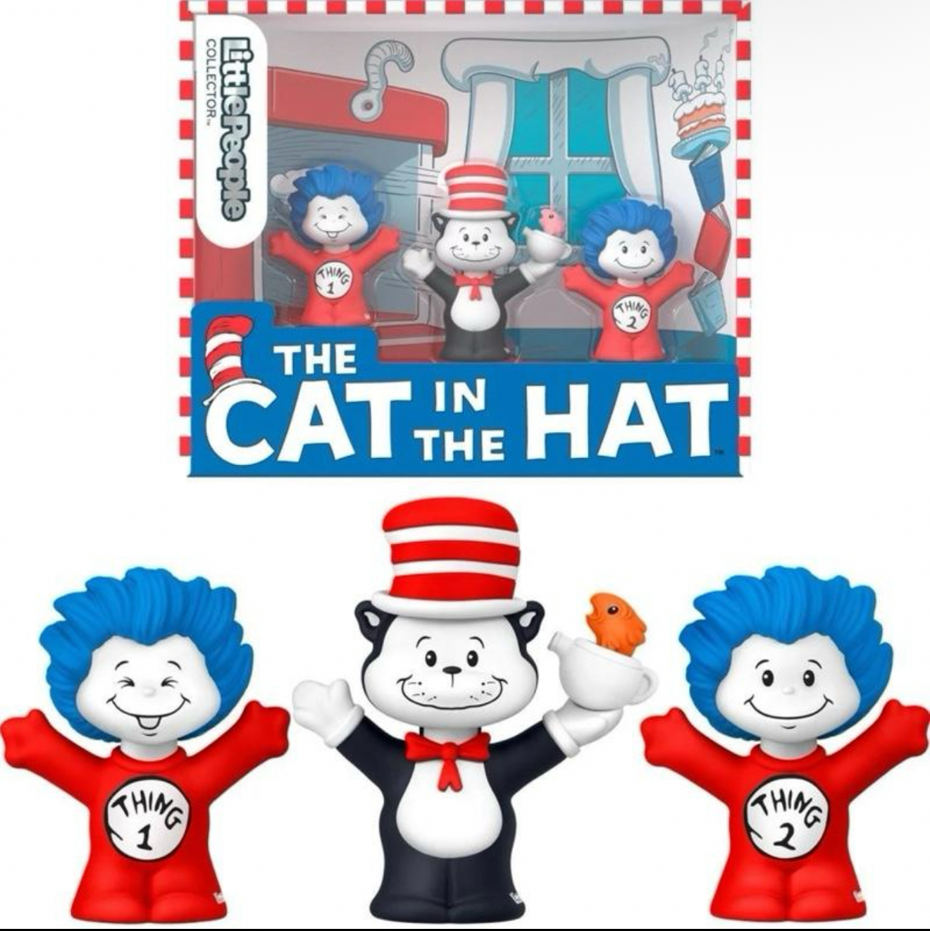 Fisher Price Little People Collector The Cat In The Hat