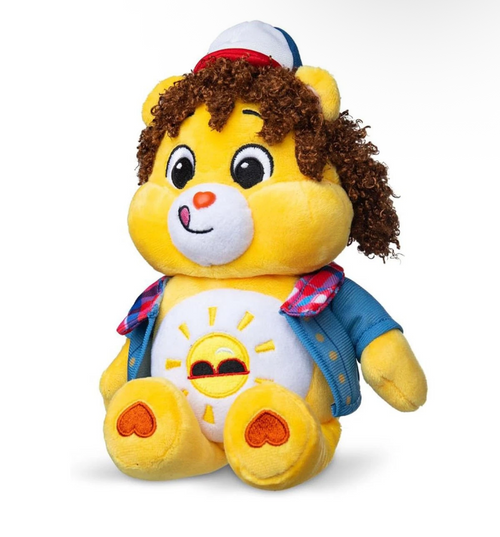 Care Bears x Stranger Things Funshine Bear as Dustin – 22 cm Plush