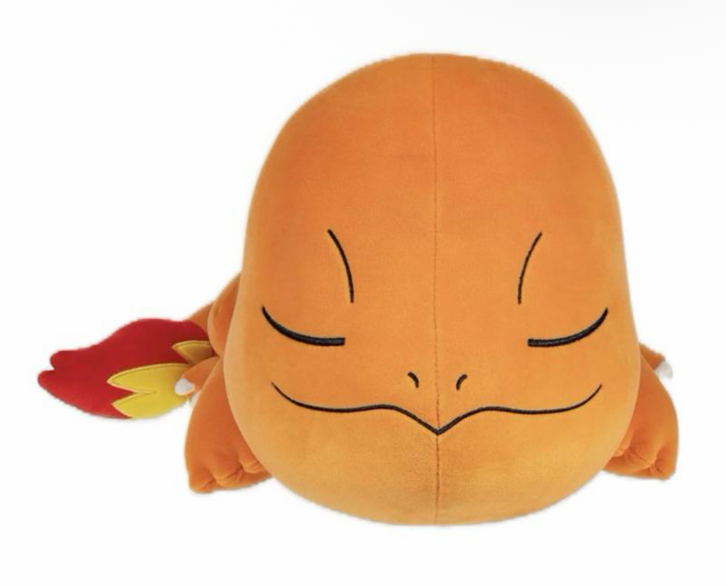 Charmander Sleeping Plush - 18-Inch Soft Toy for Kids