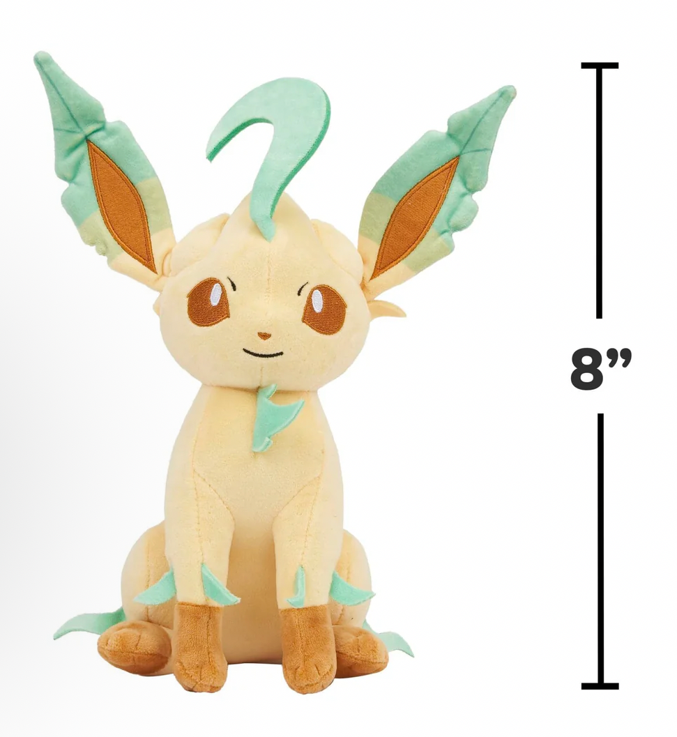 Pokemon 8in Plush Leafeon
