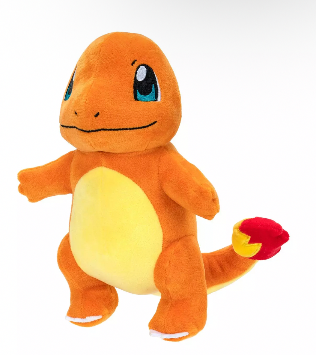 Pokemon Charmander Plush - 8-Inch Soft Plush