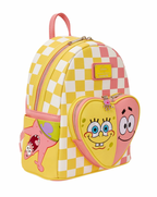 Loungefly SpongeBob SquarePants & Patrick Star Checkered Mini Backpack