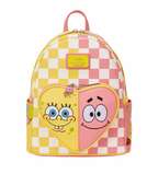 Loungefly SpongeBob SquarePants & Patrick Star Checkered Mini Backpack