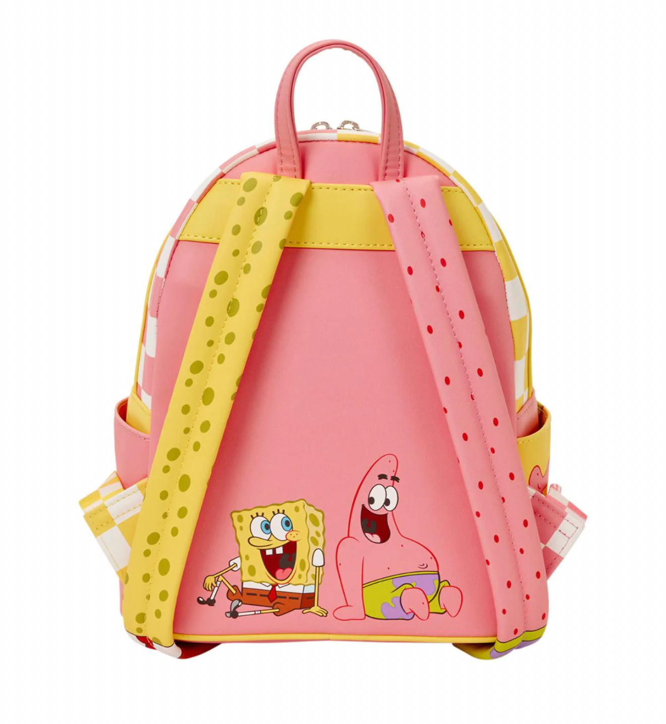 Loungefly SpongeBob SquarePants & Patrick Star Checkered Mini Backpack