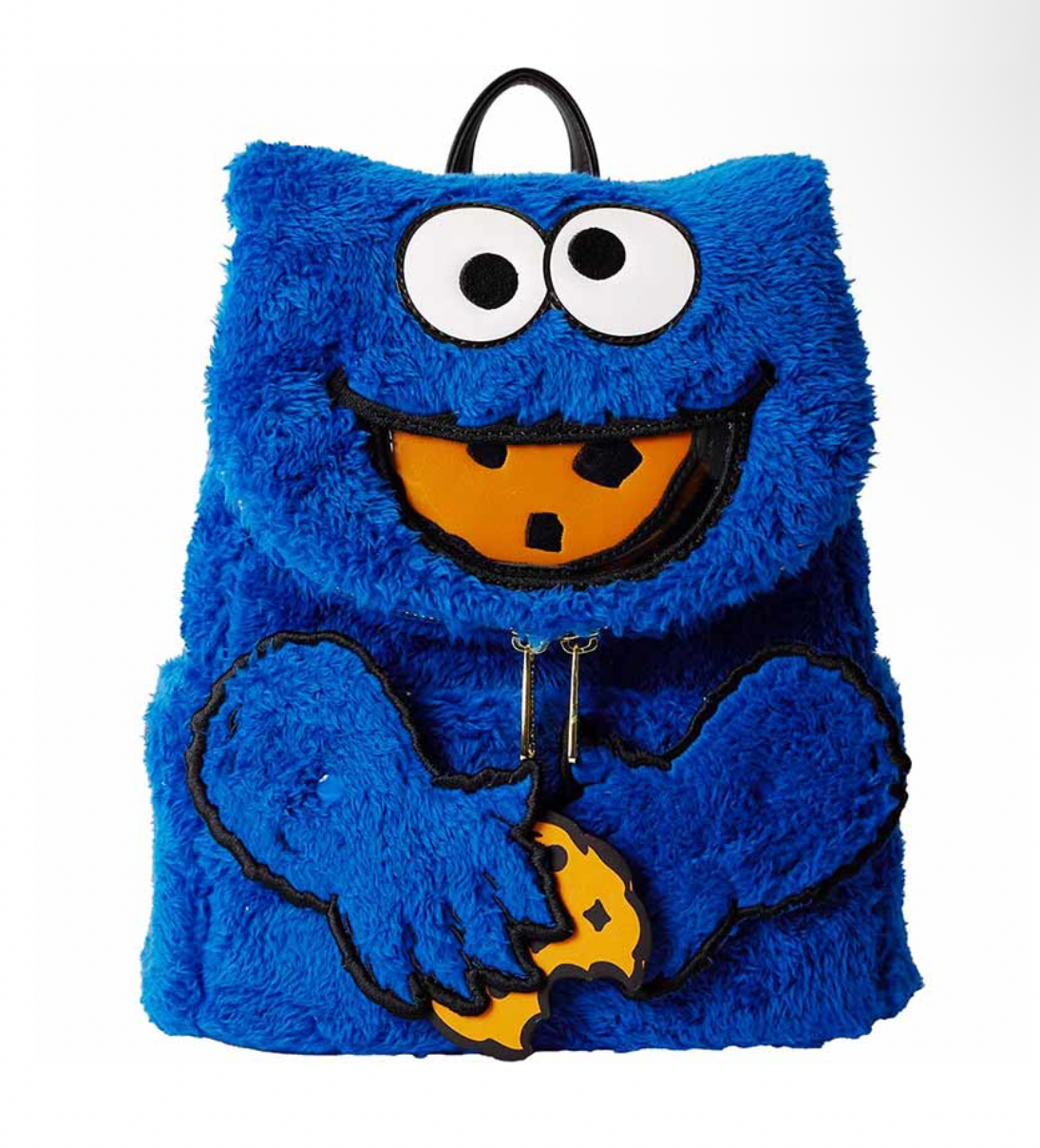Loungefly Sesame Street Cookie Monster Mini Backpack