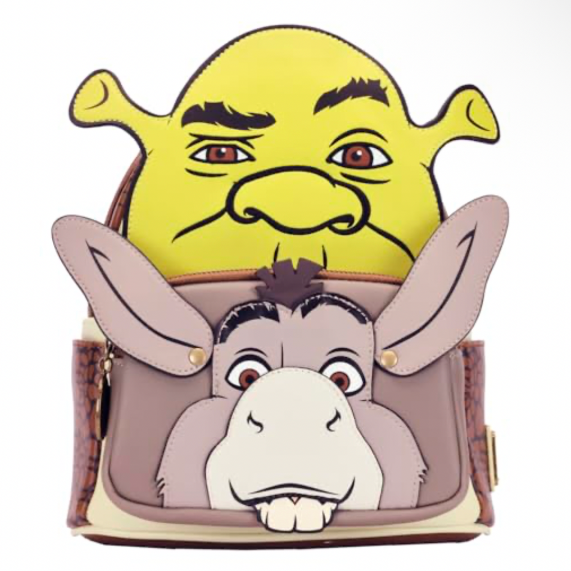 Loungefly DreamWorks Shrek & Donkey Cosplay Mini Backpack