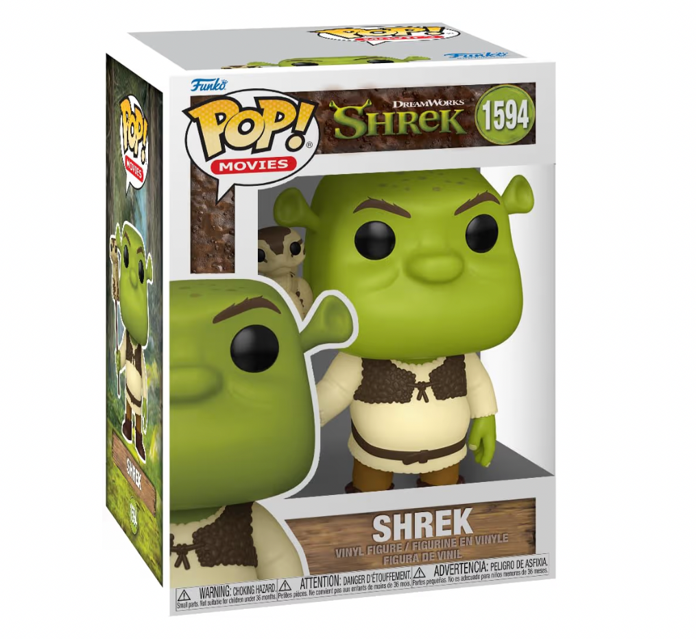 Funko Pop! Movies: Shrek Dream Works 30th - Shrek With Snake
