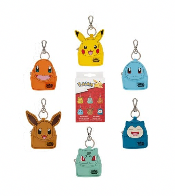Loungefly Pokémon Mini Backpack Bag Charm Confirmed
