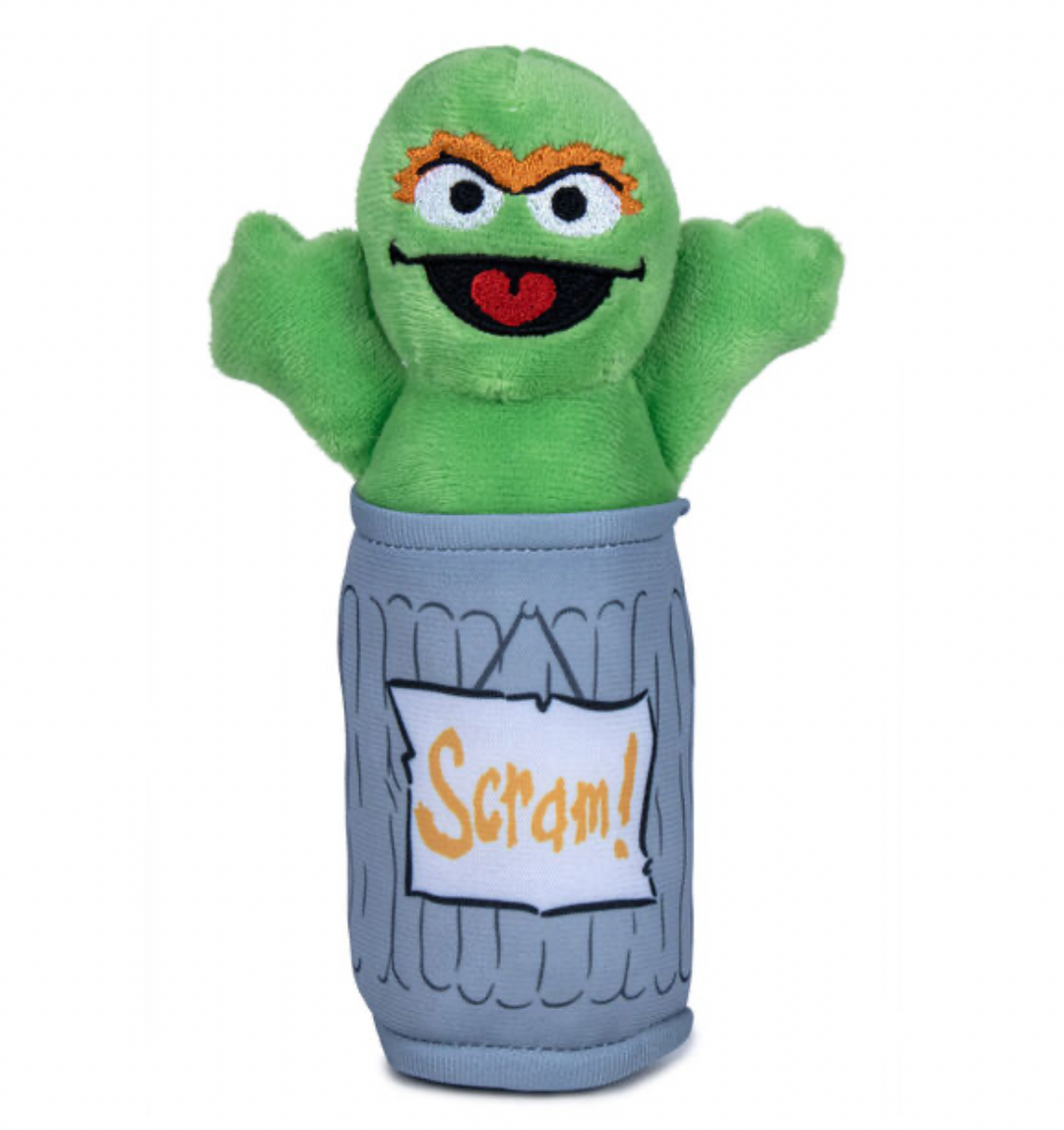 Sesame Street Oscar plush toy 17cm