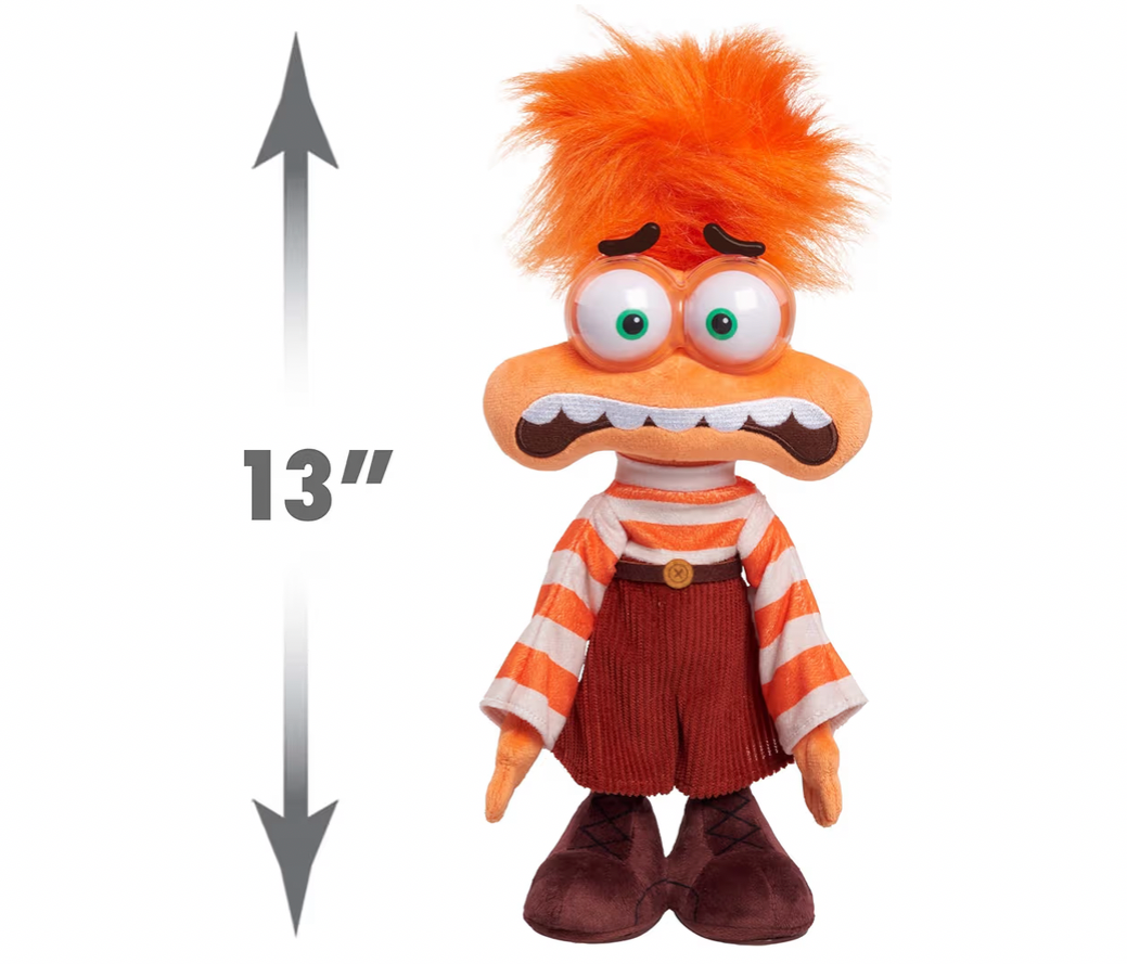 Inside Out 2 Shaking With Anxiety Feature Plush