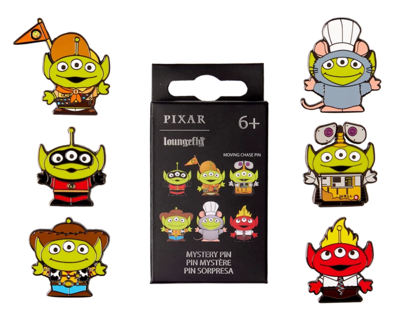 Loungefly Pixar Toy Story Aliens Mystery Enamel Pin Blind Box