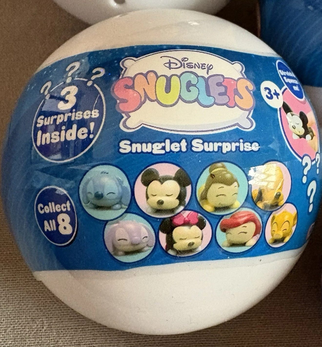 Disney Snuglets Mystery Packs One Supplied