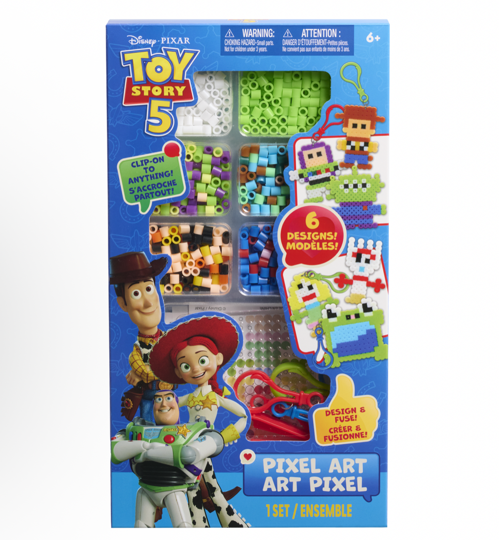 Disney Pixar Toy Story 5 Pixel Art Set