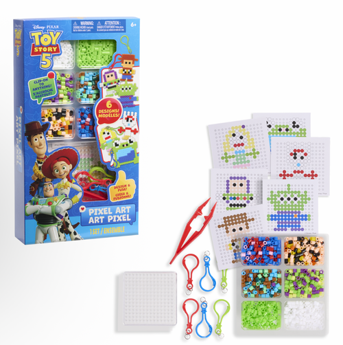 Disney Pixar Toy Story 5 Pixel Art Set